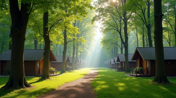Vivez la magie du camping à Blois : chalets et nature